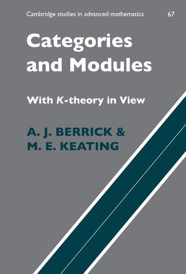 bokomslag Categories and Modules with K-Theory in View