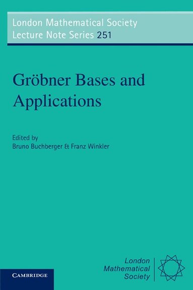 Burchberger Winkler, Burchberger/Winkler, Bruno Buchberger, Franz Winkler - Gröbner Bases and Applications, Häftad