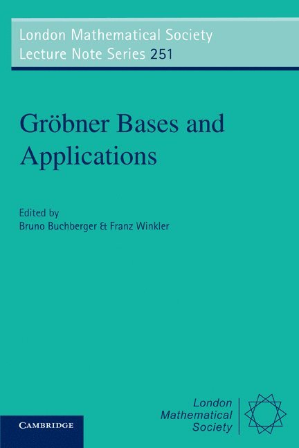 Burchberger Winkler, Burchberger/Winkler, Bruno (Johannes Kepler Universitat Linz) Buchberger, Franz (Johannes Kepler Universitat Linz) Winkler, Bruno Buchberger - Grobner Bases and Applications, Häftad