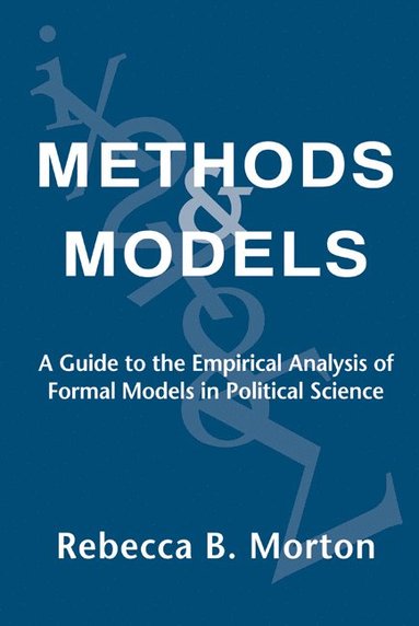 bokomslag Methods and Models