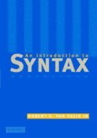 bokomslag An Introduction to Syntax