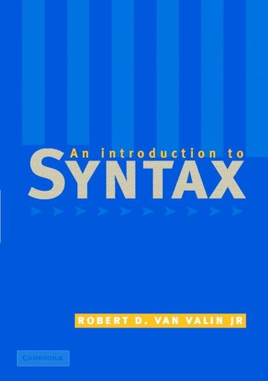Robert D. van Valin, Jr - An Introduction to Syntax, Häftad