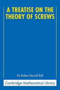 bokomslag A Treatise on the Theory of Screws