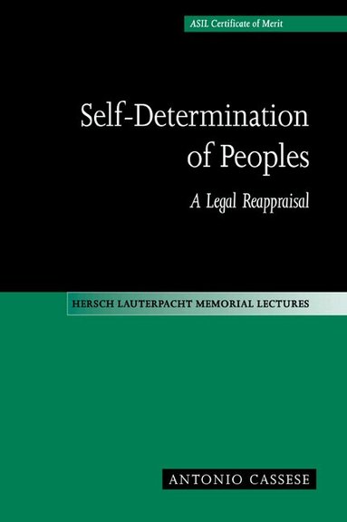 Antonio Cassese - Self-Determination of Peoples, Häftad