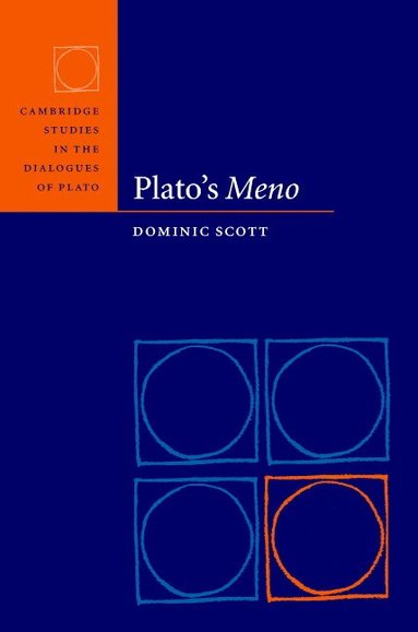 Dominic Scott, Dominic Scott, Mary Margaret McCabe - Plato's Meno, Inbunden
