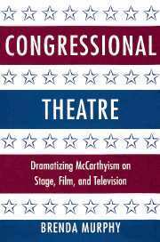 Brenda Murphy - Congressional Theatre, Inbunden