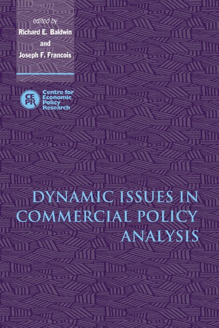 Dynamic Issues in Commercial Policy Analysis 1