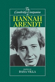 bokomslag The Cambridge Companion to Hannah Arendt
