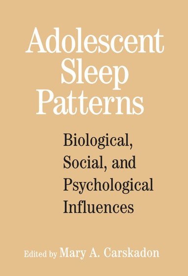 bokomslag Adolescent Sleep Patterns