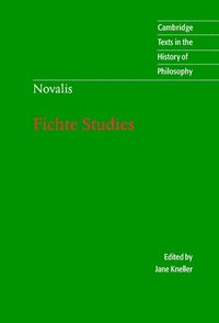 bokomslag Novalis: Fichte Studies