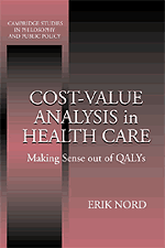bokomslag Cost-Value Analysis in Health Care