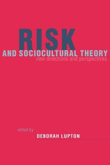 bokomslag Risk and Sociocultural Theory