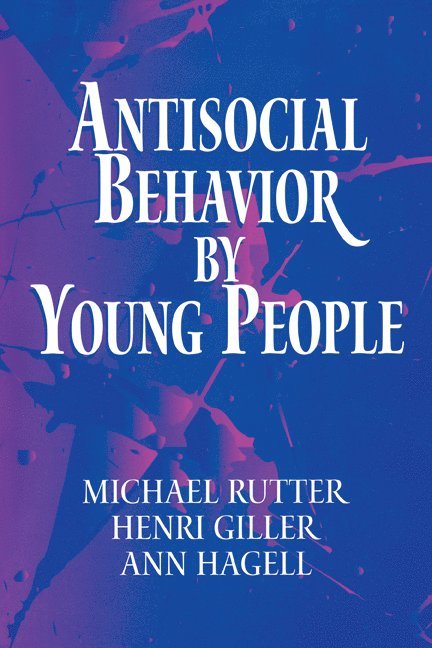 Antisocial Behavior by Young People 1