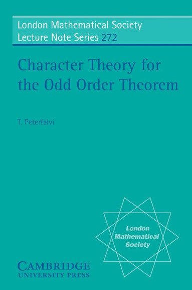 bokomslag Character Theory for the Odd Order Theorem