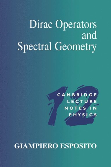 bokomslag Dirac Operators and Spectral Geometry