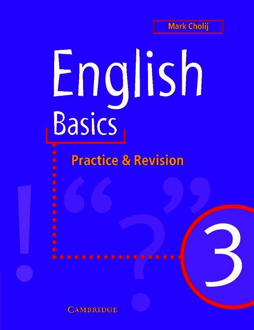 Mark Cholij, Mark (College of Central London) Cholij - English Basics 3, Häftad