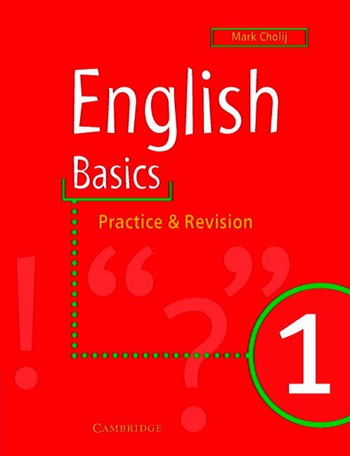 English Basics 1