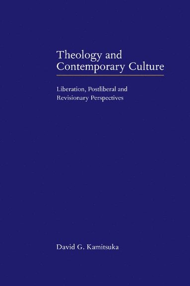 bokomslag Theology and Contemporary Culture