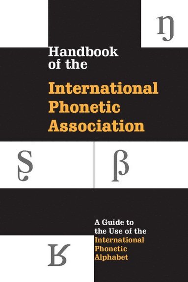 bokomslag Handbook of the International Phonetic Association