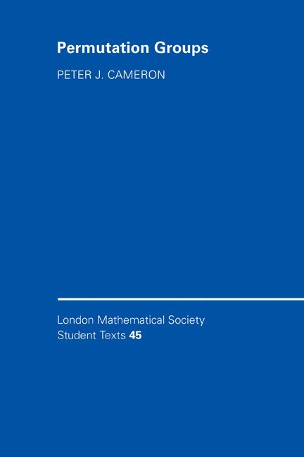 Permutation Groups 1