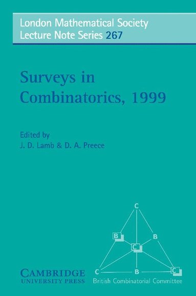 bokomslag Surveys in Combinatorics, 1999