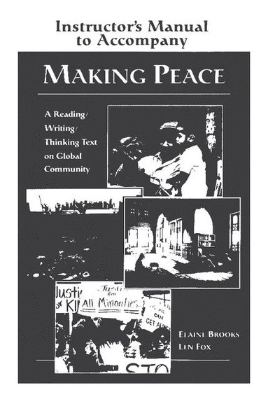 bokomslag Making Peace Instructor's Manual