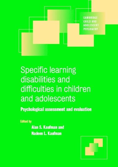 bokomslag Specific Learning Disabilities and Difficulties in Children and Adolescents