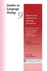 bokomslag Fairness and Validation in Language Assessment