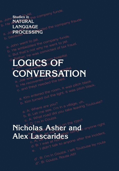 Logics of Conversation 1