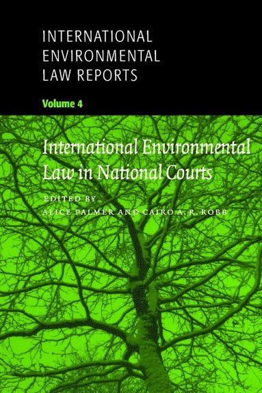 bokomslag International Environmental Law Reports