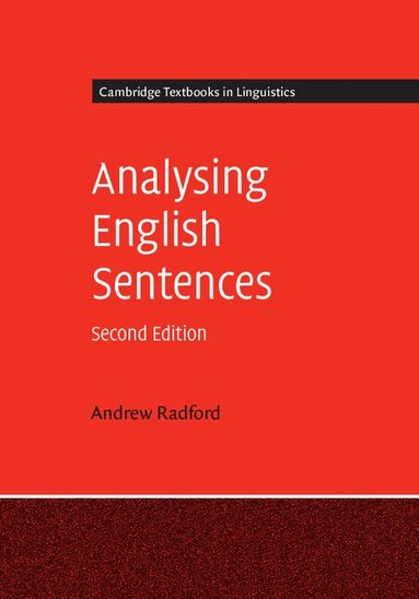 Andrew Radford - Analysing English Sentences, Inbunden