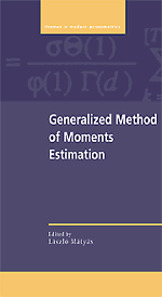 bokomslag Generalized Method of Moments Estimation