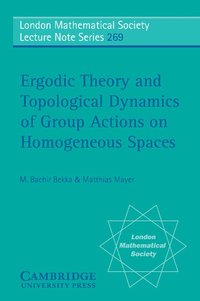 bokomslag Ergodic Theory and Topological Dynamics of Group Actions on Homogeneous Spaces
