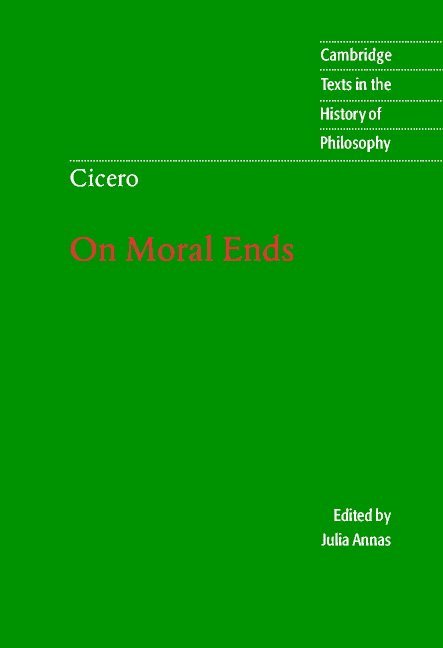 Cicero: On Moral Ends 1