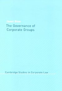 bokomslag The Governance of Corporate Groups