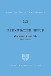 bokomslag Permutation Group Algorithms