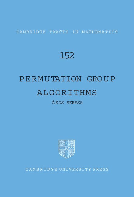 Permutation Group Algorithms 1