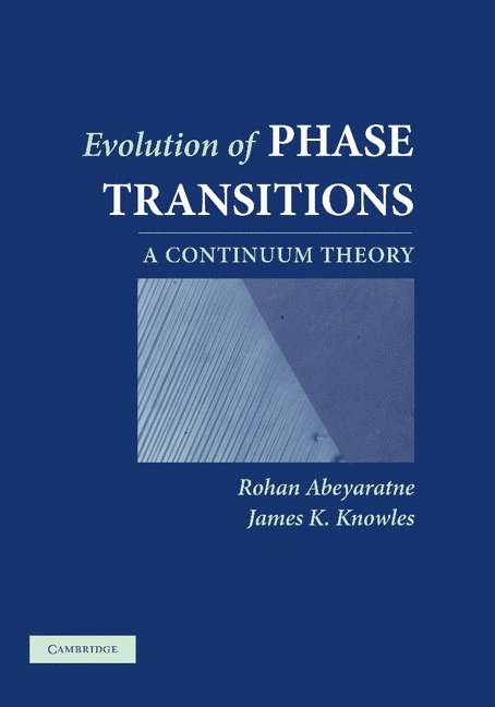 Evolution of Phase Transitions 1
