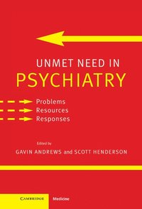 bokomslag Unmet Need in Psychiatry