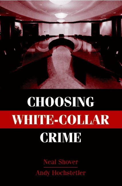 Neal Shover, Andrew Hochstetler, Andy Hochstetler - Choosing White-Collar Crime, Häftad