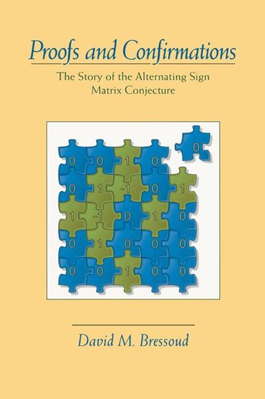 David M. Bressoud, William Watkins, Gerald L. Alexanderson - Proofs and Confirmations, Häftad