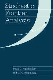 bokomslag Stochastic Frontier Analysis