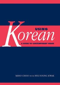 bokomslag Using Korean