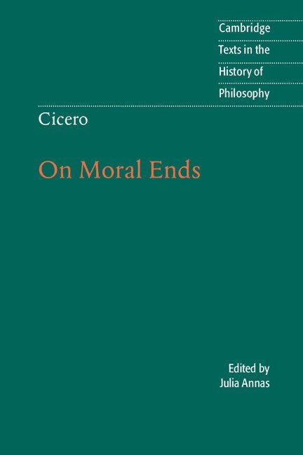 Cicero: On Moral Ends 1