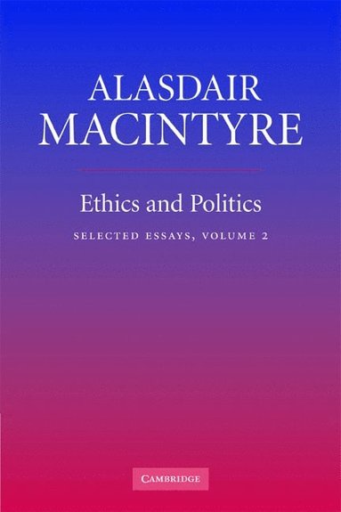 bokomslag Ethics and Politics: Volume 2