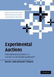 Experimental Auctions 1