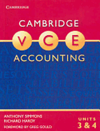Cambridge Vce Accounting Units 3 and 4