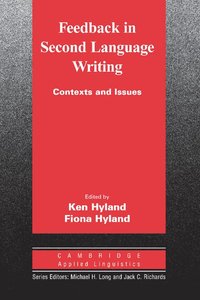 bokomslag Feedback in Second Language Writing