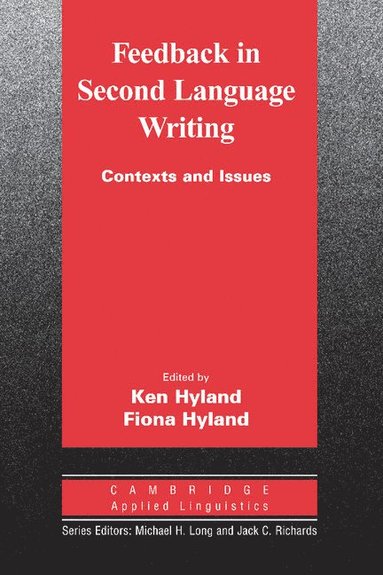 bokomslag Feedback in Second Language Writing