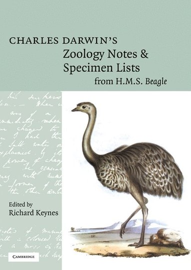 bokomslag Charles Darwin's Zoology Notes and Specimen Lists from H. M. S. Beagle